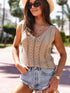Delicate Crochet Vest