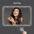Deluxe Sleek Backlit LED Bathroom Mirror