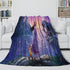 Disney Wish Blanket Flannel Fleece Throw Room Decoration