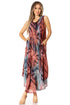 Sakkas Starlight Caftan Tank Dress / Cover Up