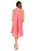 Sakkas Watercolor Palm Tree Tank Caftan Short Dress