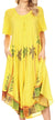 Sakkas Kai Palm Tree Caftan Tank Dress / Cover Up