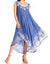 Vestido caftán largo sin mangas con bordado floral Alexis de Sakkas