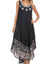 Vestido caftán largo sin mangas con bordado floral Alexis de Sakkas