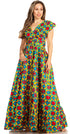 Sakkas Sandy Sexy Backless Year Around Long Maxi Infinity Dress Many Ways To Wear