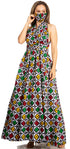 Sakkas Sandy Sexy Backless Year Around Long Maxi Infinity Dress Many Ways To Wear