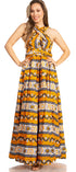 Sakkas Sandy Sexy Backless Year Around Long Maxi Infinity Dress Many Ways To Wear