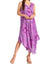 Sakkas Laeila Tie Dye Washed Long Sleeveless Tank Top Caftan Dress / Cover Up