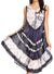 Vestido largo informal sin mangas con efecto tie-dye y tirantes finos para mujer de Sakkas Ambra