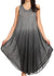 Vestido largo informal sin mangas con efecto tie-dye y tirantes finos para mujer de Sakkas Ambra