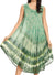 Vestido largo informal sin mangas con efecto tie-dye y tirantes finos para mujer de Sakkas Ambra