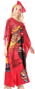 Sakkas Mera Women's Long Loose Short Sleeve Summer Casual Caftan Kaftan Dress