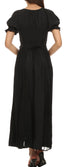 Sakkas Bridget Embroidered Renaissance Dress