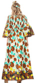 Conjunto de pantalón y top con hombros descubiertos para mujer de Sakkas Tesa con estampado africano Ankara y bolsillos