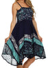 Sakkas Aphrodite Embroidered Batik Dress