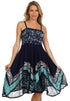 Sakkas Aphrodite Embroidered Batik Dress