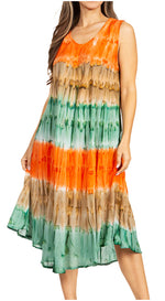 Sakkas Desert Sun Caftan Dress / Cover Up