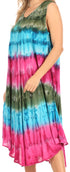 Sakkas Desert Sun Caftan Dress / Cover Up
