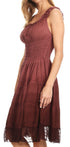 Sakkas Spring Maiden Ombre Peasant Dress