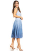 Sakkas Spring Maiden Ombre Peasant Dress