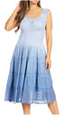Sakkas Spring Maiden Ombre Peasant Dress