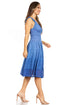 Sakkas Spring Maiden Ombre Peasant Dress