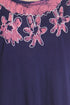Sakkas Batik Palm Tree Cap Sleeve Caftan Vestido / Cubrir