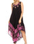 Sakkas Batik Flower Caftan Tank Dress / Cover Up
