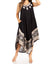 Sakkas Batik Flower Caftan Tank Dress / Cover Up