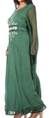 Sakkas Eve Women's Long Sleeve Casual Medieval Renaissance Celtic Maxi Dress Soft