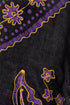 Vestido caftán batik con estampado de luna y estrellas de Sakkas