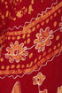Vestido caftán batik con estampado de luna y estrellas de Sakkas