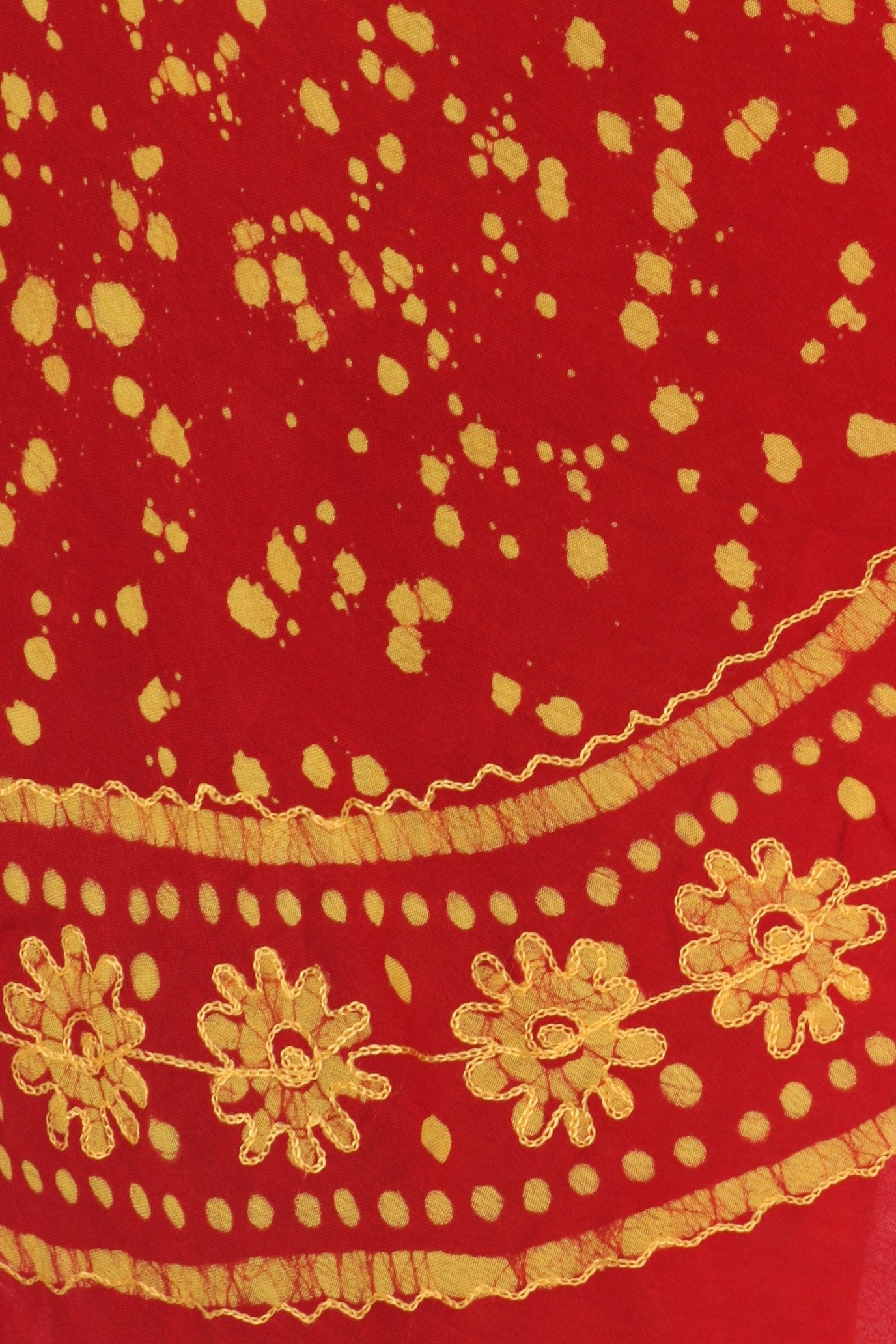 Vestido caftán batik con estampado de luna y estrellas de Sakkas