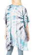 Sakkas Marcy Women's V-neck Caftan Top Tunic Dress - Perfect for Summer Boho Style & Swinging Coverup