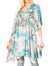 Sakkas Marcy Women's V-neck Caftan Top Tunic Dress - Perfect for Summer Boho Style & Swinging Coverup