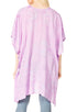 Sakkas Marcy Women's V-neck Caftan Top Tunic Dress - Perfect for Summer Boho Style & Swinging Coverup