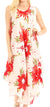 Vestido informal de verano para mujer, holgado, sin mangas, con estampado floral, de Sakkas Aba