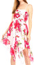 Vestido corto informal de verano con tirantes finos y estampado floral de Sakkas Kiera para mujer