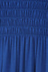 Sakkas Soft Jersey Feel Solid Color Smocked Bodice String Halter Long Dress