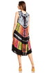 Sakkas Palm Tree Tie Dye Caftan Vestido / Cubrir