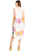 Sakkas Palm Tree Tie Dye Caftan Vestido / Cubrir
