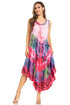 Sakkas Tasanee Caftan Vestido sin mangas / Encubrimiento