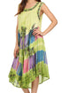 Sakkas Tasanee Caftan Vestido sin mangas / Encubrimiento