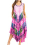 Sakkas Tasanee Caftan Vestido sin mangas / Encubrimiento
