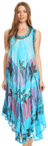 Sakkas Tasanee Caftan Vestido sin mangas / Encubrimiento