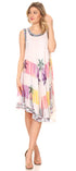 Sakkas Tasanee Caftan Vestido sin mangas / Encubrimiento