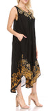 Sakkas Sundari Caftan Tank Dress / Cover Up