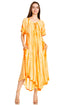 Sakkas Melika Tie Dye Caftan Dress