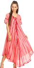 Sakkas Melika Tie Dye Caftan Dress