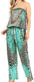 Vestido Sakkas Esha para mujer, holgado, sin mangas, con estampado floral, estilo bohemio, informal, de verano, con bolsillos